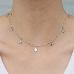 Star raindrop necklace